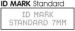 ID Mark 25 Standard Compound Stencil Kit